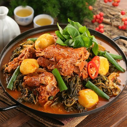 [푸드짱] 뼈다귀감자탕  10인분 부드러운 목뼈로만 국내산 우거지