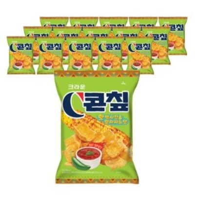 크라운 C콘칲 핫멕시칸 할라피뇨맛
