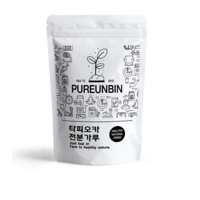 푸른빈 타피오카 전분 분말 가루 리뷰후기