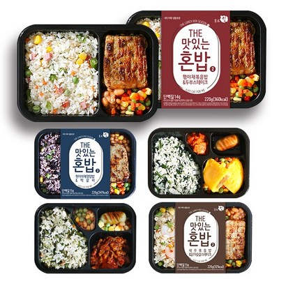 푸드킹 간편 냉동 도시락 THE맛있는 혼밥_시즌2 6종 리뷰후기