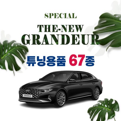 [차랑] 더뉴 그랜저 차량용품 모음 튜닝 악세사리 키홀더 커버 몰딩 리뷰 후기