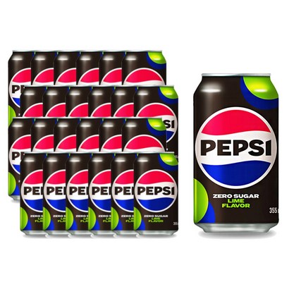 롯데칠성 펩시 제로 콜라 355ml x 24캔176322, 24개