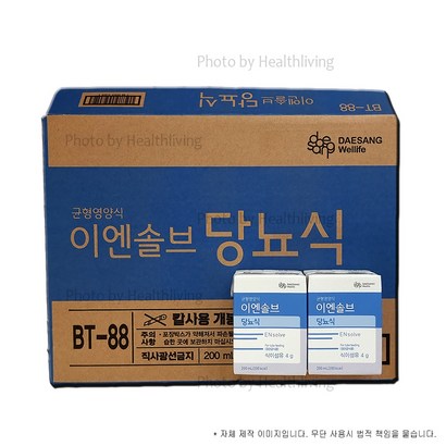 대상웰라이프 이엔솔브 당뇨식, 200ml, 30개