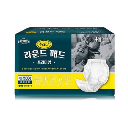 수려니 라운드형 패드 프미리엄 30매x