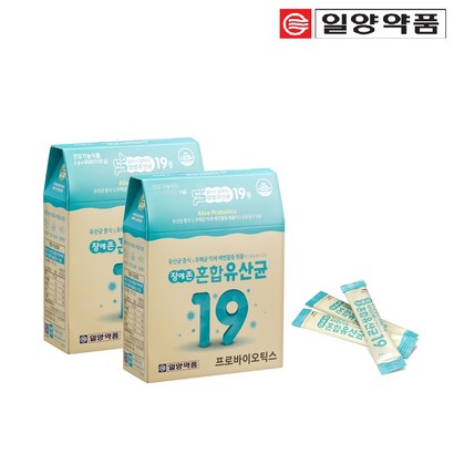 [일양약품본사직영] 장에존혼합유산균 60포2개
