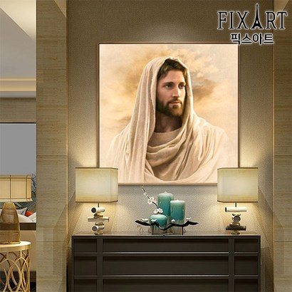 픽스아트 보석십자수 예수그리스도 3D전체도안 비즈선택 리뷰후기