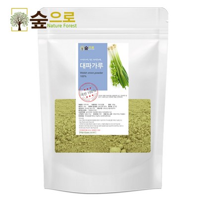 숲으로허브 천연 조미료 대파가루 100g, 1개
