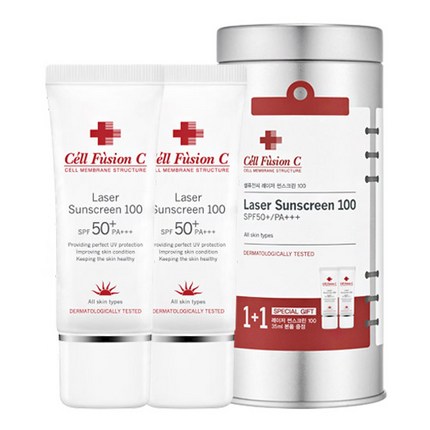 셀퓨전씨 레이저 썬스크린 1 + 1 세트 SPF50+ PA+++, 70ml, 1세트 쇼핑 정보 - 샵뷰 셀퓨전씨 레이저 썬스크린 1 + 1 세트 Spf50+ Pa+++, 70Ml, 1세트 쇼핑 정보 - 샵뷰