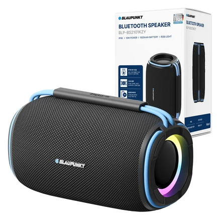 블라우풍트 패브릭 LED 블루투스 스피커 BLP-BS2101KZY, 혼합색상
