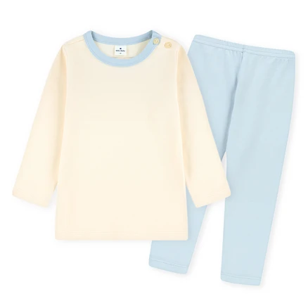 MilkBaby 유아용 마카롱컬러 유아내의 세트