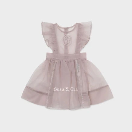 [브랜드정품]슈슈앤크라 공식브랜드관 mini 이렐리나 원피스 ㅡ 바이올렛 봄신상 여아선물