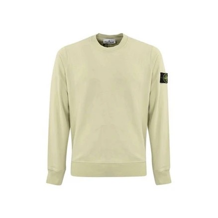 스톤 아일랜드 24FW 와펜 크루넥 맨투맨 베이지 811563051 V0097