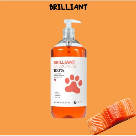 브릴리언트 강아지 고양이 연어오일 1000ml 오메가3, 1개