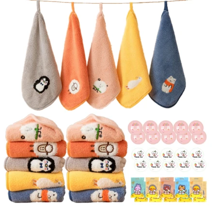 고리 수건 어린이집 유치원 생일 답례품 선물 10개세트, 1개