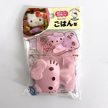 일본 산리오 주먹밥틀 캐릭터 도시락꾸미기 소풍 데코 도시락틀, 헬로키티, 1개