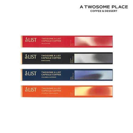투썸플레이스 투썸 에이리스트 캡슐커피 버라이어티 팩 4종, 1개