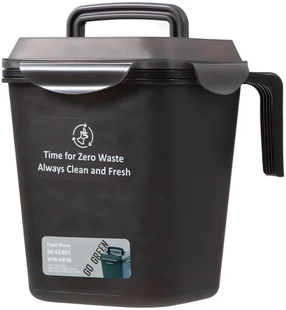 코멧 음식물 쓰레기통, 차콜, 1개