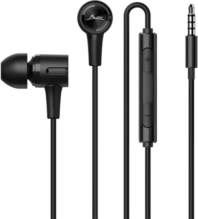 브리츠 유선 이어폰, P20GX, 블랙