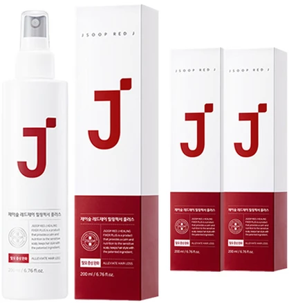 제이숲 레드제이 힐링픽서 플러스 헤어스프레이, 200ml, 3개
