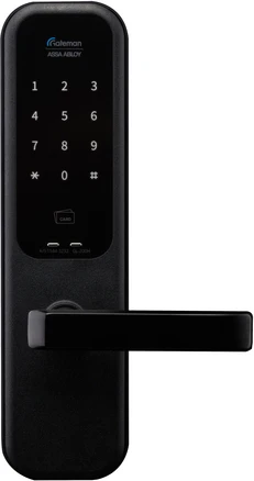 게이트맨 하이브리드 디지털 손잡이 있음 도어락 GL-200H + 설치자재 보강판 세트, 고객직접설치