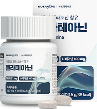 뉴트라라이프 식물성 멜라토닌 함유 멜라테아닌 30p, 13.5g, 1개