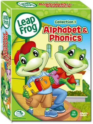 립프로그 Alphabet & Phonics 11종 세트, 4DVD, 4CD