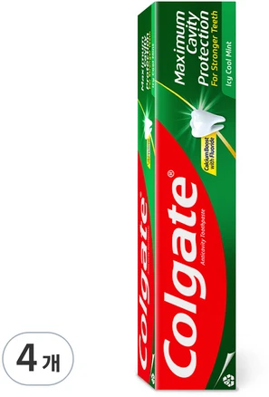 콜게이트 아이씨 쿨민트 치약, 200g, 4개
