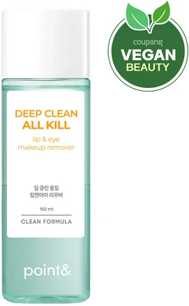 포인트앤 딥 클린 올킬 립앤아이 리무버, 150ml, 1개