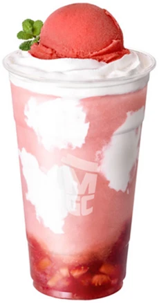 [실시간e쿠폰] [메가MGC커피] 딸기 시즌 상품 (라떼, 프라페, 아사이볼, 세트)