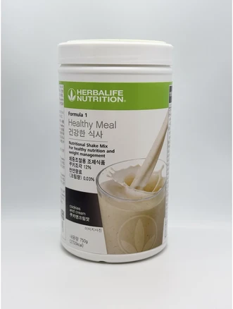 허벌라이프 미국 쉐이크 쿠키앤크림, 750g, 1개