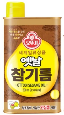 오뚜기옛날 참기름, 500ml, 2개