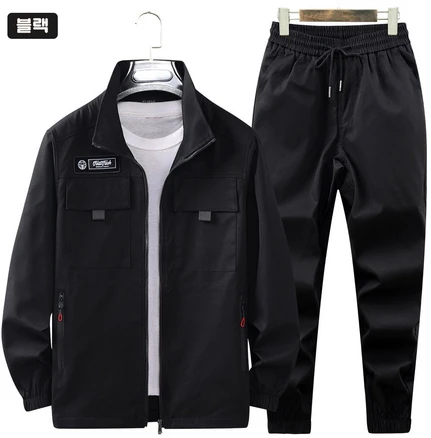 ANYOU 사계절 다기능 카모 작업복 정비복 세트