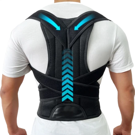 그립스웰 바른 자세 어깨 교정 보호대 밴드, 1개