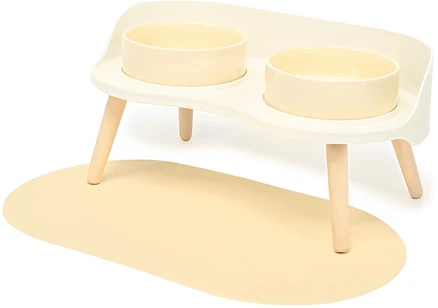 헬로우펫 모던 라운딩 테이블, 버터 옐로우, 10cm, 1개