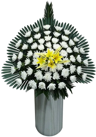 꽃썸플라워 근조화환 [전국3시간 당일배송] 장례화환 장례식조화배달, 근조스탠드1단