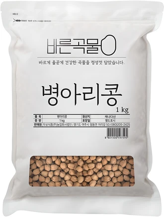 바른곡물 병아리콩, 1kg, 1개