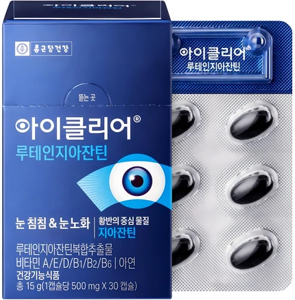 아이클리어 루테인지아잔틴, 30정, 1개