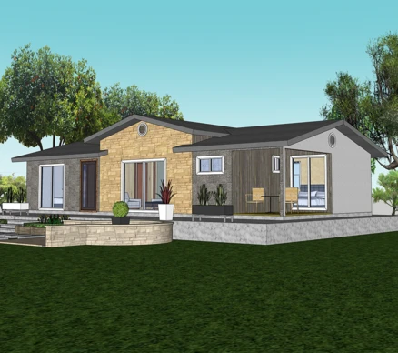 제로에너지 25평 모듈러 이동식 조립식 목조주택 Gable C-특허제품 출시기념[계약금]