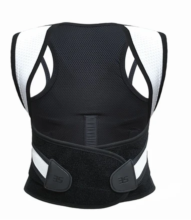 상상공간 심리스 바른자세 어깨밴드 바른 자세밴드, 화이트/XL, 1개