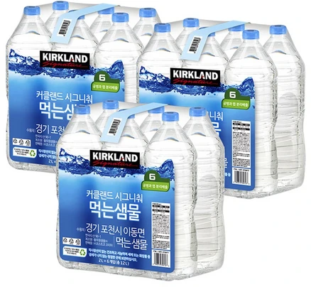 코스트코 커클랜드 시그니춰 먹는샘물, 2L, 18개