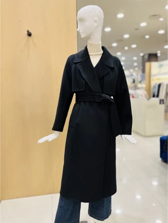 [케네스레이디] (E420) N 캐시미어 블렌디드 케이프 핸드메이드 코트 (ECHHMK9600)