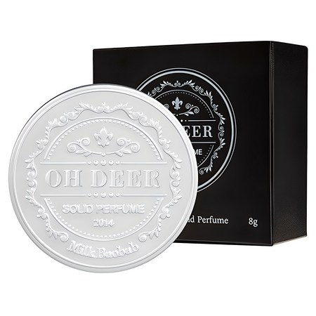 밀크바오밥 바르는 고체향수 오디어 화이트머스크향