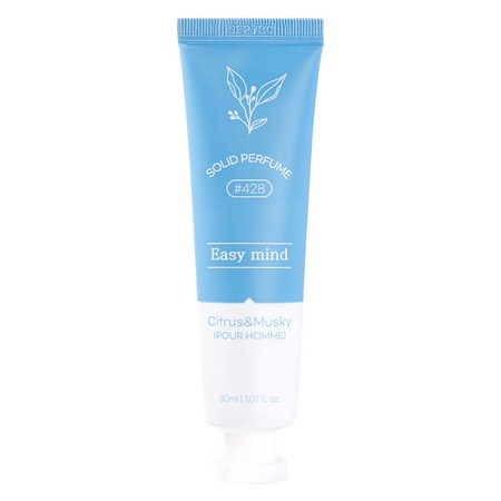 이지마인드 고체향수 428 시트러스 앤 머스크향