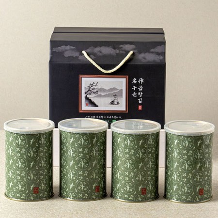 달빛바다수산 무조미 구운 곱창김 캔 45g