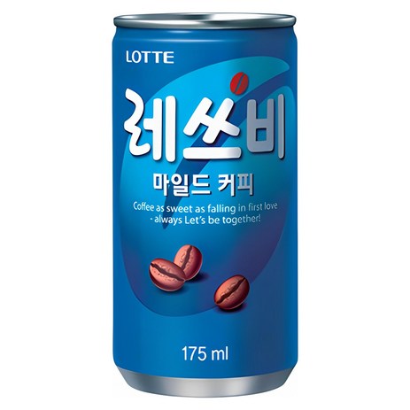 레쓰비 마일드 커피, 175ml, 60개-추천-상품