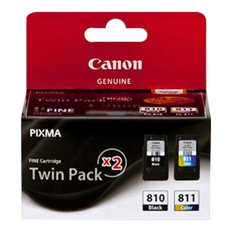 잉크 PG-810 CL-811 표준용량 검정 칼라세트(C60680), 검정/컬러, 1개-추천-상품