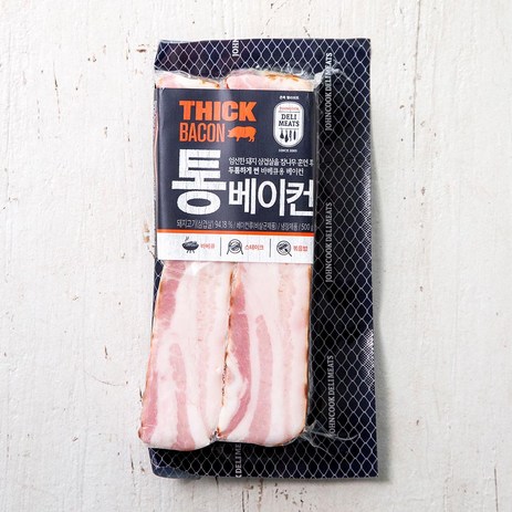 존쿡델리미트 통베이컨, 500g, 1개-추천-상품