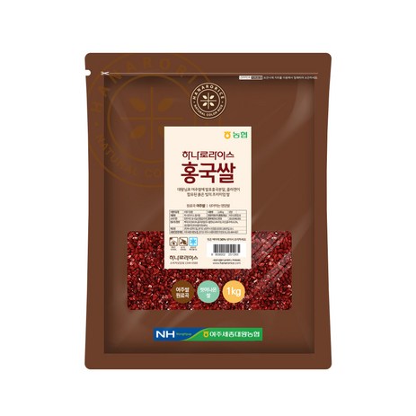 농협 하나로라이스 홍국쌀, 1kg, 1개-추천-상품