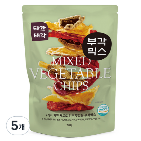 속초 티각태각 부각믹스, 220g, 5개-추천-상품