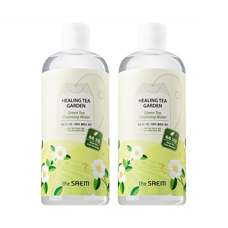 더샘-힐링-티-가든-그린티-클렌징-워터-500ml-2개-추천-상품